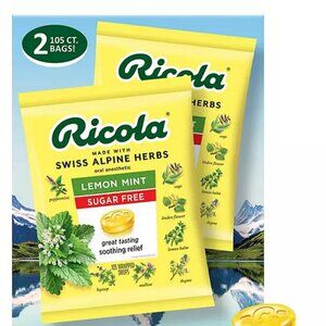 Ricola Sugar-Free Lemon Mint Herb Throat Drops, 210 ct.